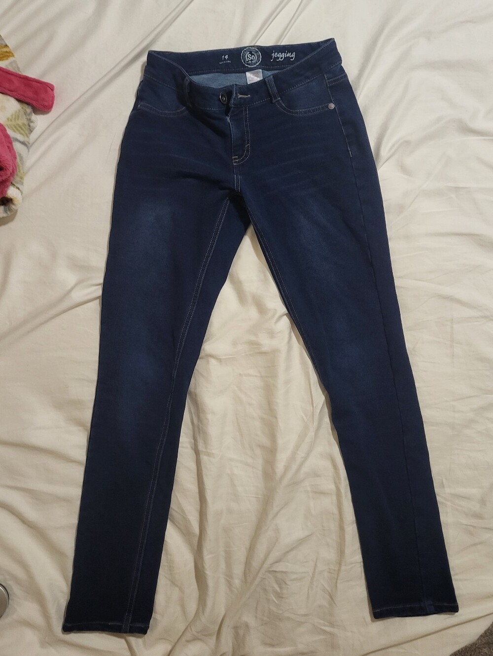 SO Girls Blue jeggings